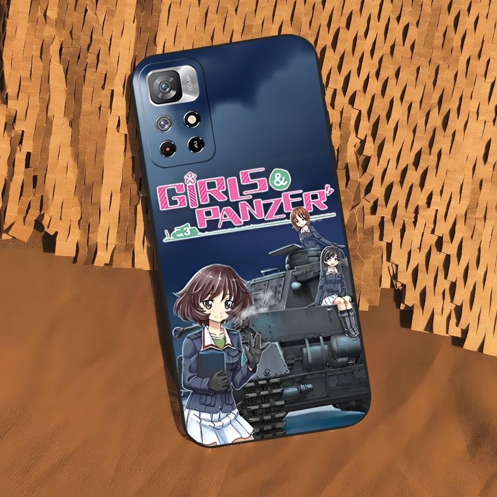 

Чехол для телефона Girls Und Panzer для Xiaomi 15 14 13 12 Mi 11 ultra Pro Lite Черный Мягкий Силиконовый Чехол Xiaomi 12T Pro