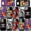 Handyhülle für Samsung Galaxy S25 S24 S23 iPhone 16 15 Xiaomi Redmi Note 14 13 12 16E X 11 Pro Max XR OPPO Moto Shanks Rote Haare Luffy One Piece Hülle