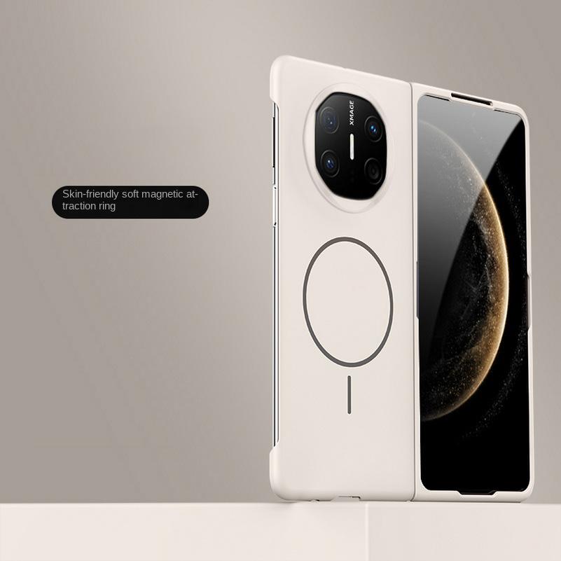 Schlanke Randlose Hautgefühl Integrierter Dünner Magnetischer Ring Hülle Für Huawei Mate X6 huawei mate x5 Mate X3 Kamera Schutz Abdeckung