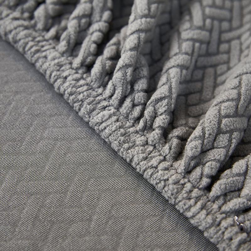 Thick Jacquard Sofa Seat Cushion Cover Funiture Protector Couch Covers for Sofas Anti-dust Removable Seat Slipcover Kids Pets