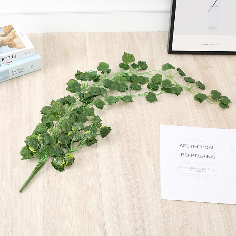 Artificial Pothos Vine Wall Hanging - Green Indoor Decoration for Living Rooms
