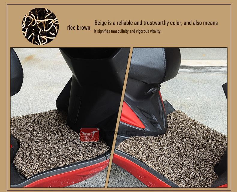 Anti-Slip Waterproof Foot Pad for Qianjiang Kuayue QJ125T-9E/9G Motorcycle