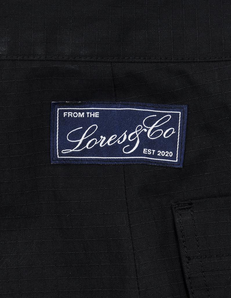 LORES Double Pocket Cargo Short - Black