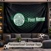 Celtic FC Personalizuotas gobelenas Palaikymas Custom Name, Sienos menas Namų dekoravimas