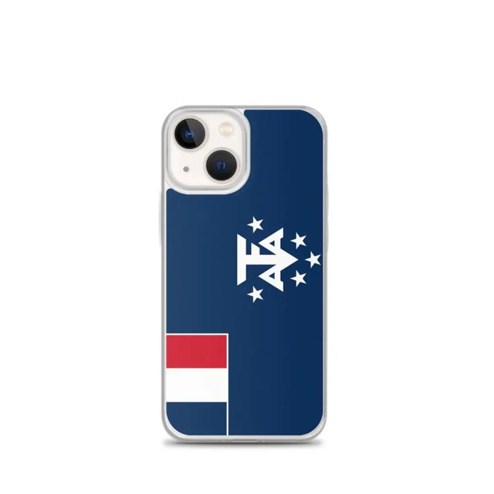 Coque iPhone - Drapeau Antarctique - iPhone 13 mini - Souple - Multicolore - Design unique
