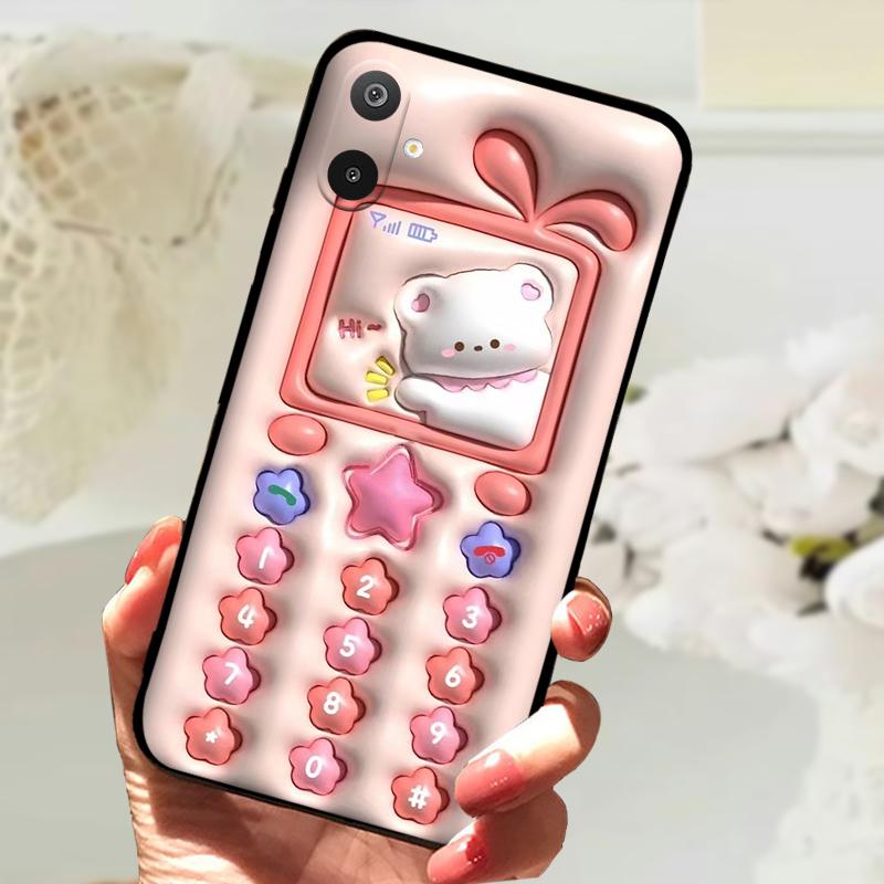 Phone Cases For Samsung A16 F06 M06 F16 M16 5G Soft TPU Back Cover For Galaxy A06 4G Fashion Cool Shockproof Silicone Funda Case