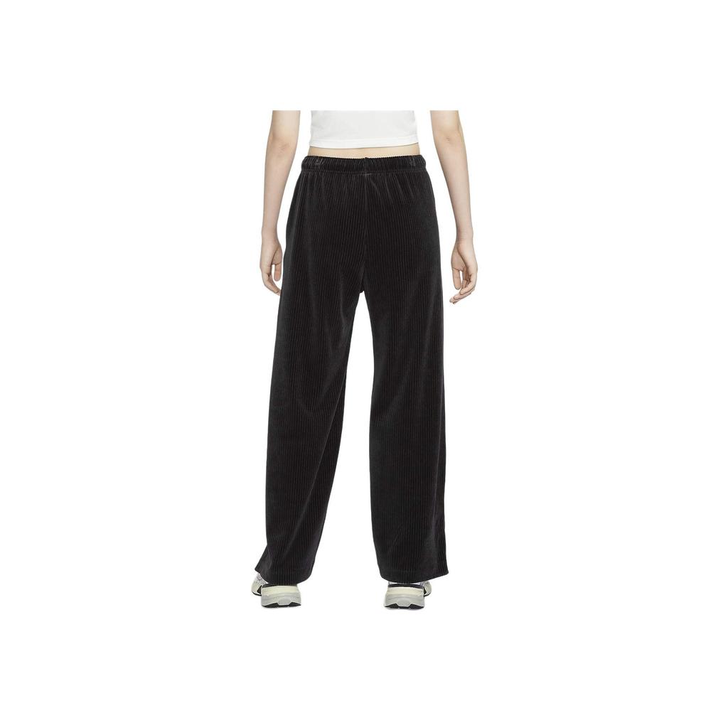 Nike Sportswear Corduroy Soft Comfortable Knit Joggers Women Joggers Black HQ1579-010