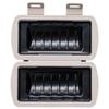 Nitori Half Hot Sandwich Maker Beige (Microwave Compatible) - (2111200027044) Direct from Japan