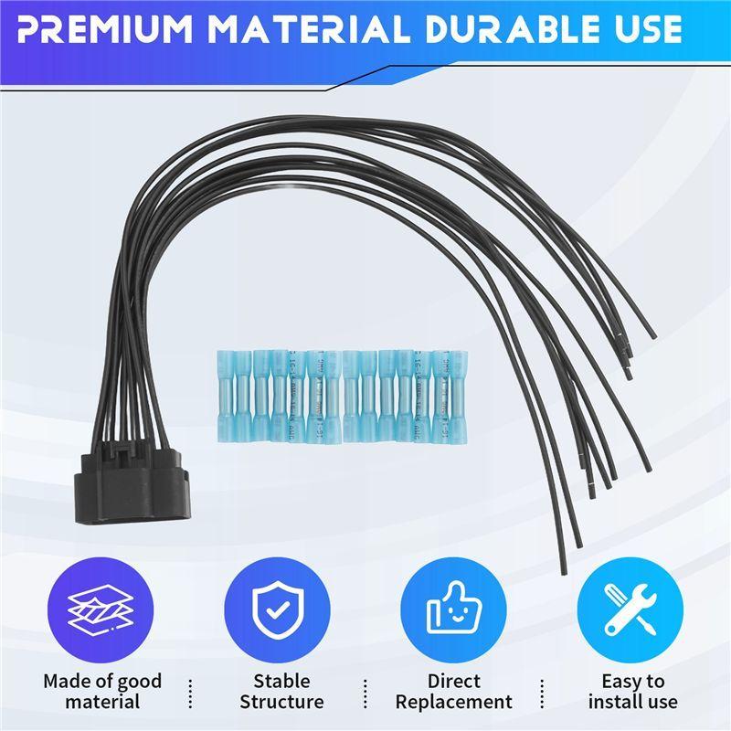 N61R-WPT928 Wiring Kit 3U2Z-14S411-ZMB Heated/Cooled Seat Module Connector Wire Assembly For Ford Lincoln Mercury