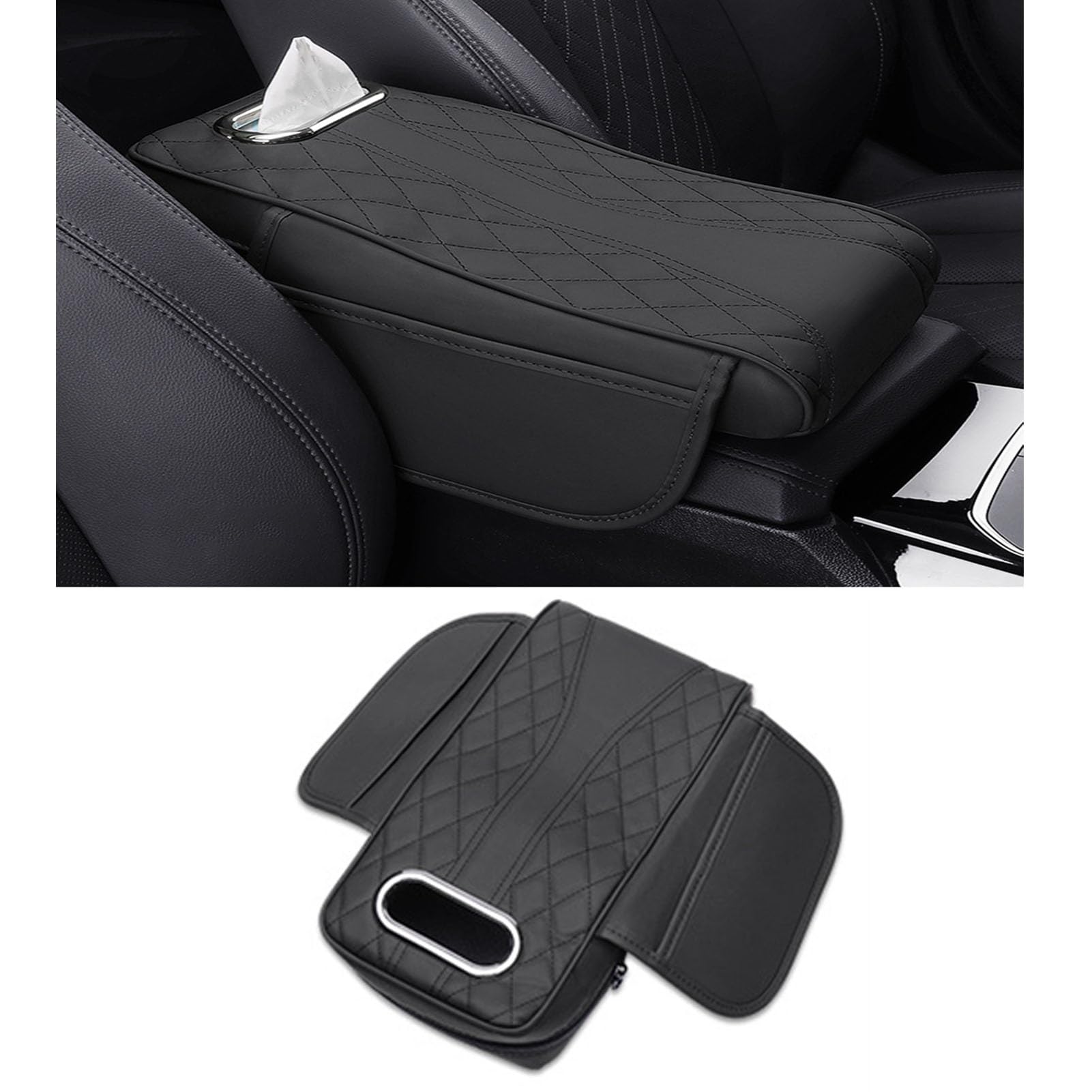 Compatible Toyota Crown 200 Series 210 Series 220 Series ~ Current Armrest, Car, Armrest One size чёрный