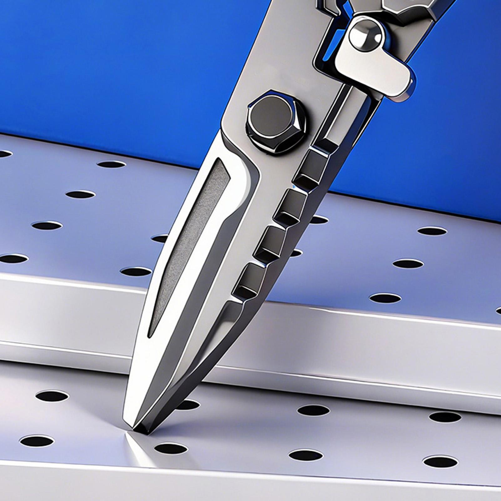

Metal Cutting Shears Aviation Cutter Steel Snip For Metal Sheet Tin Stainless Steel Aluminum Copper Wire Industrial Construction China Mainland