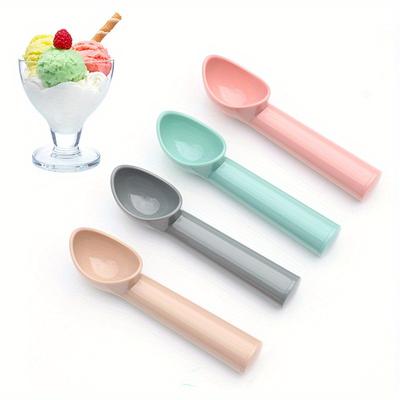 Ice Cream Spoon Fruit Digger Tool Ice Cream Spoon Thickened PP Plastic