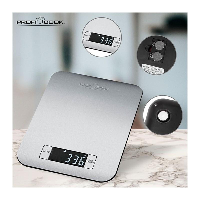 Küchenwaage, elektronisch bis 5 kg, PC-KW 1061