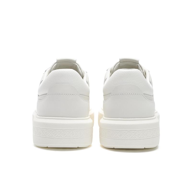 New FILA BASELINE Abrasion Resistant Low Top Skateboard Shoes Women's White F12W442101FSW