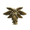 Copper Six Winged Angel Love Cupid Statue Small Ornament Brass Angel Figurines Desktop Decoration Home Decor Accessories