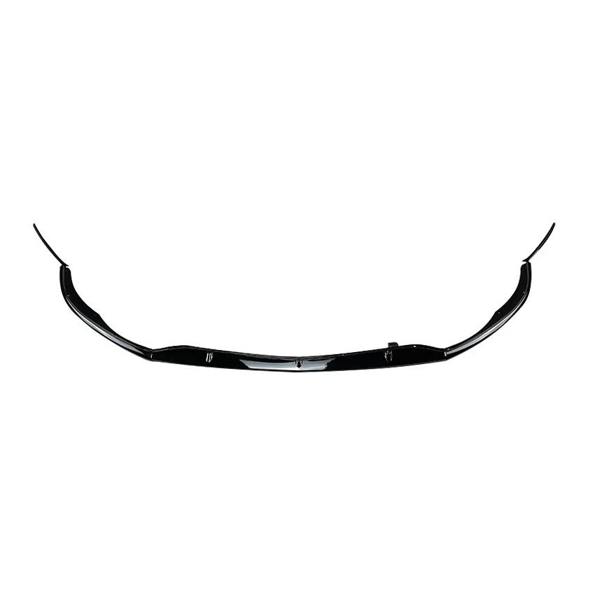 Car Front Bumper Lip Diffuser Spoiler For Mercedes-Benz C-class W205 C205 C63 AMG C63 & AMG S 2015-2022 Body Kits Tuning