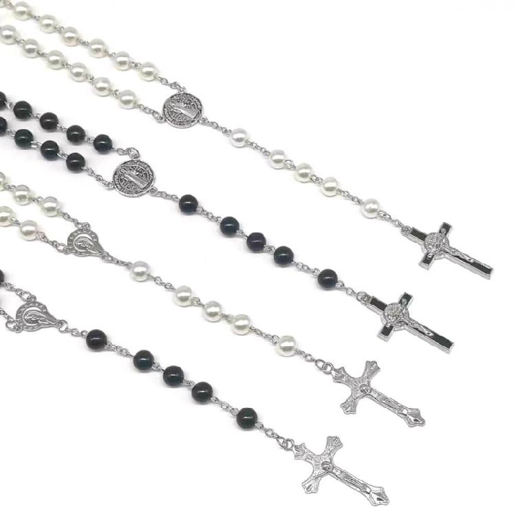 Adjustable Choker Chain Necklace Perfect Large Detailed Crosses Accessory Chain