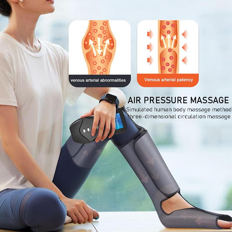 

2 беспроводных массажера для ног и резинки для ног для улучшения кровообращения и снятия боли, массажер для всей ноги для спортсменов, бегунов и велосипедистов 2