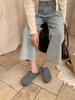 Fashion Women's Canvas Mule Clogs Closed Toe Cork Footbed Slide Sandals Leisure Vacation Beach Shoes Outdoor Flats Women's Mules Zapatos