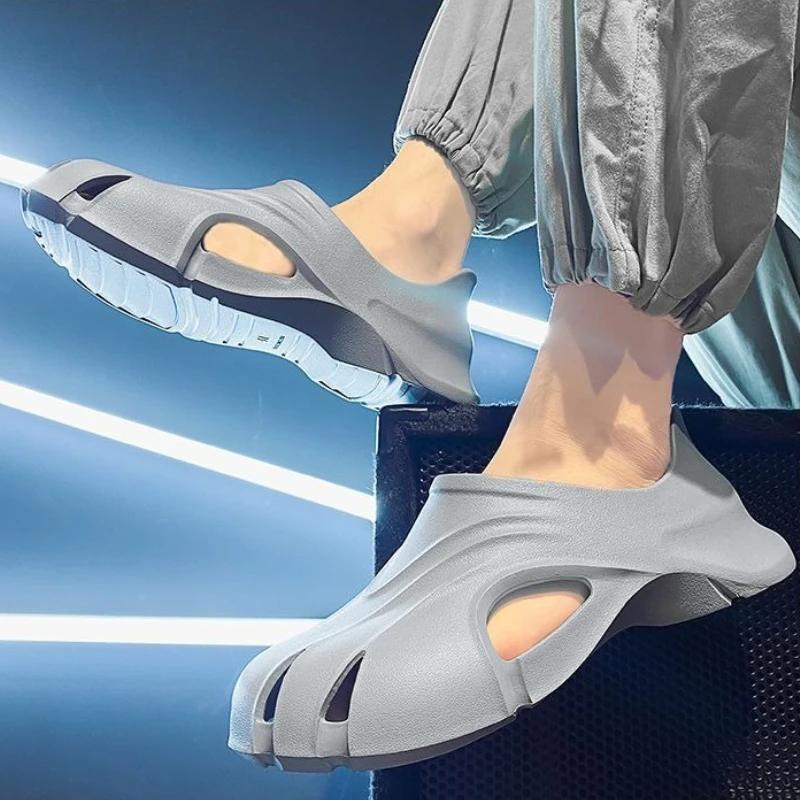 Fashion Outdoor Male Shoe Ultralight Hole Shoes Daily Use Color High Quality Non-slip New Summer Low Price Comfortable 39 Men's Sandal