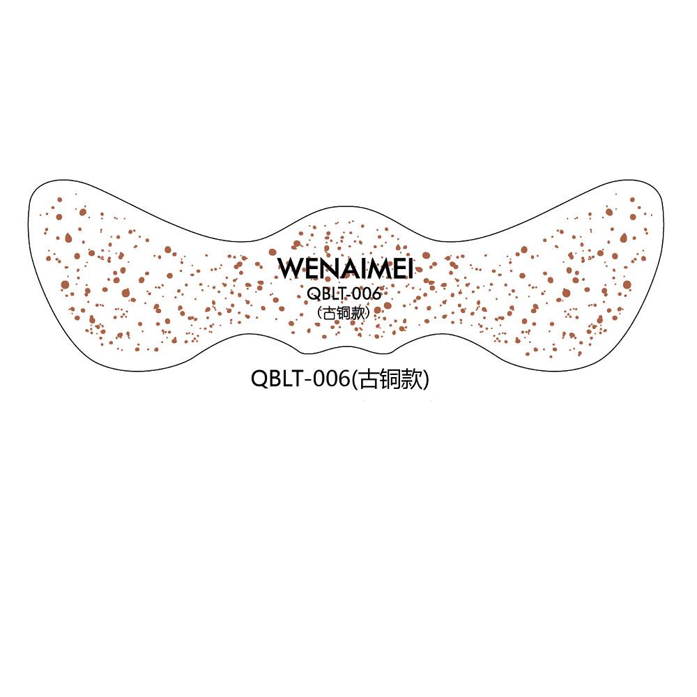 

Горячая штамповка лица веснушки татуировки наклейки горячий серебряный лазер золотой вечеринка одноразовые водонепроницаемые наклейки набор 48*165MM