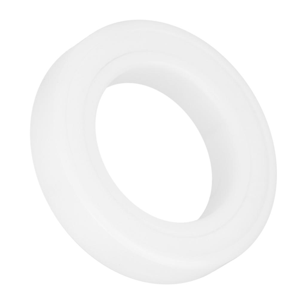 White Color ZrO2 Full Ceramic Miniature 68022RS Ball Bearing 15x24x5mm