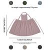 1 PC Long Pleated Apron, Multiple Colors, Adjustable Waist Belt, Suitable for Flower Shops, Coffee Shops, Home Cleaning,Bar
