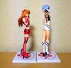 [USED] Evangelion Racing Premium Figure Asuka Rei Ayanami