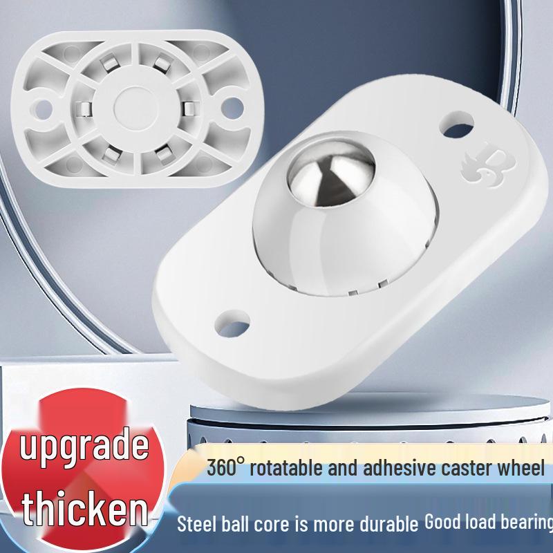 Heavy-Duty No-Punch Small Ball Caster Wheels for Furniture