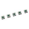 5PCS Interruptores Táteis 6X6X2.5mm 4Pin Azul SMD À Prova D'Água Silicone Interruptor Tátil Micro Botão de Pressão Microinterruptores