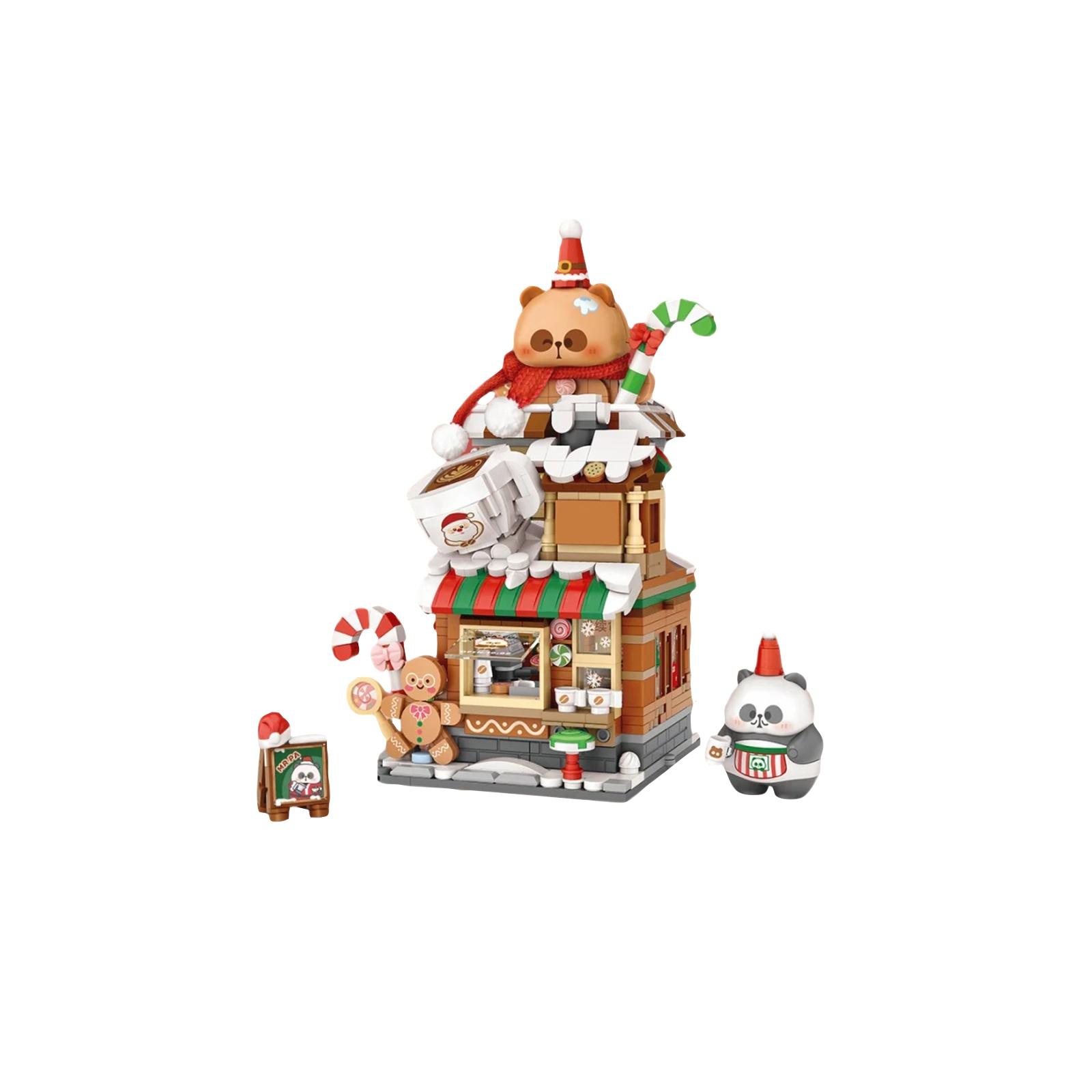 

Building , Small Assembly, Educational Toys, Christmas Mall, House, Stacked Scene, House One Size