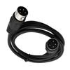 4 Pin DIN Male To Male Adapter Cable for DVR Digital Video Recorder & DIN Audios Connector Device Portable Connector Cord