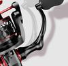 Full Metal Lure Spinning Reel for Versatile Sea and Rock Fishing with Long Cast and Shallow Spool Capability.