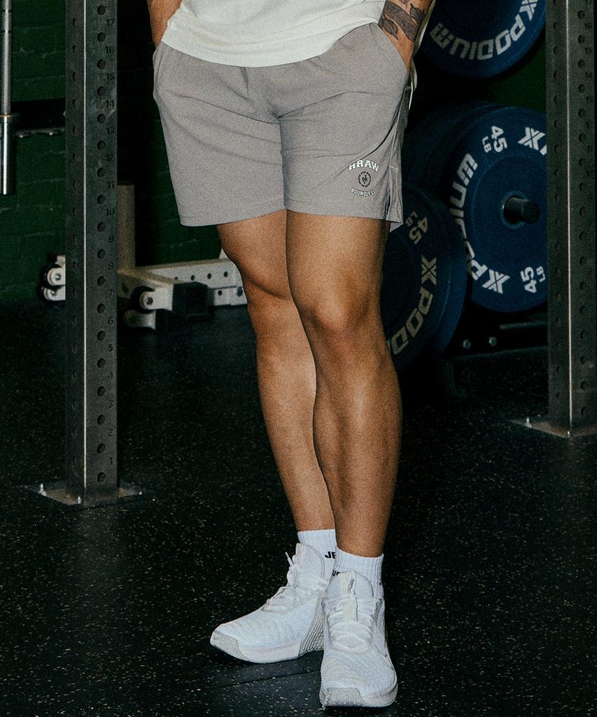 JELEVE Rraw Logo Active Shorts