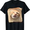 Garlic Bread Funny Cat Meme T-Shirt