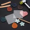 3pcs/set Creative Handmade Leather Printing, Transparent Alphanumeric Seals, Handmade Leather Goods Carving DIY Tools, Leather Engraving Printing Mold