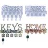Wall Hanging for Key Storage Casting Resin Mold for Key Rack for Entryway Office for Key Holder Molds Keychain Organizer