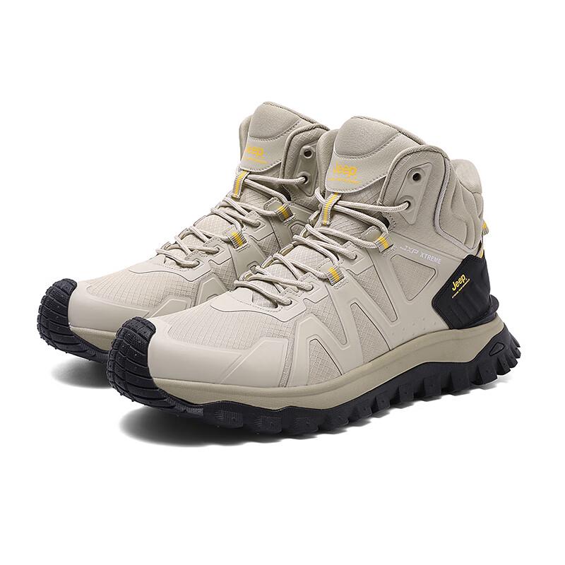 

JEEP Men s Breathable High-Top Hiking Shoes 39