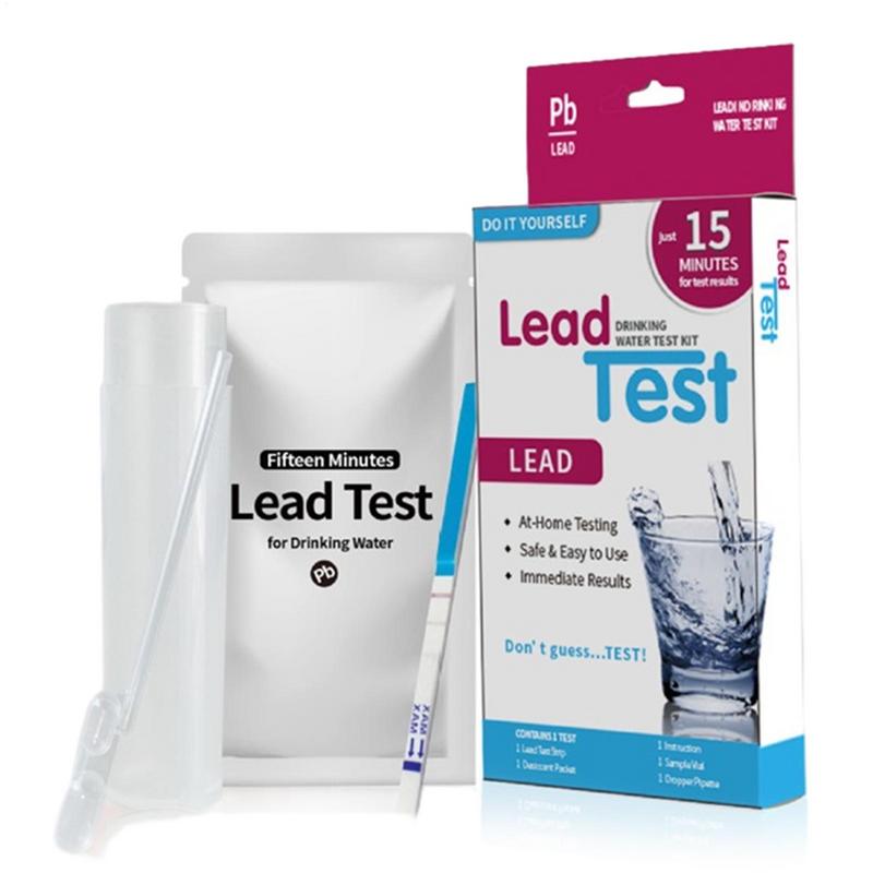 Water Testing Kit for Drinking Water Pool Water Test Lead Test Chlorine PH Hardness Water Quality Test for Tap Water