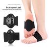 Orthopedic Arch Support Foot Pads with Shock Absorption for Men & Women - Half Pads for Flat Feet with Perforations