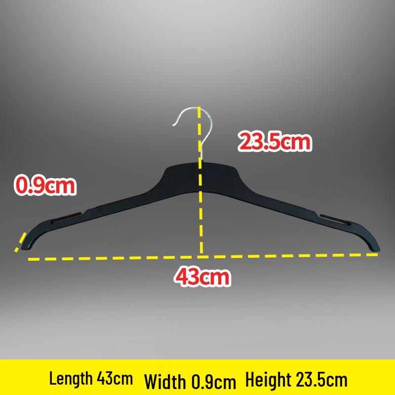 Anti-Slip Plastic Clothes Drying Hanger for Home and Store Display 4309235 cm 813₽