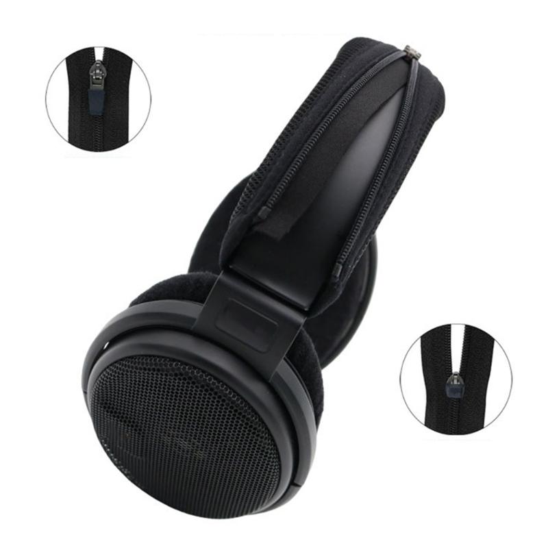 Breathable Mesh Cloth Headband Pad Cover Washable Headbem Cushion Sleeve for HD660S2 Headphone Comfort