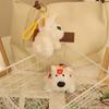 Internet Celebrity West Highland Plush Dog Plush Pendant Doll Scrawled Puppy Doll Bag Pendant Keychain