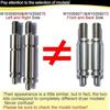 Upgraded GOOSUROO Dryer Front & Rear Drum Support Roller Shaft , W10359271 & W10359272 Set