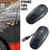 2Pcs Dynamic LED Side Marker Lights Sequential Turn Signal Flashing Blinker Lamp For Fiat Bravo II Hatchback (198) 2007-2014