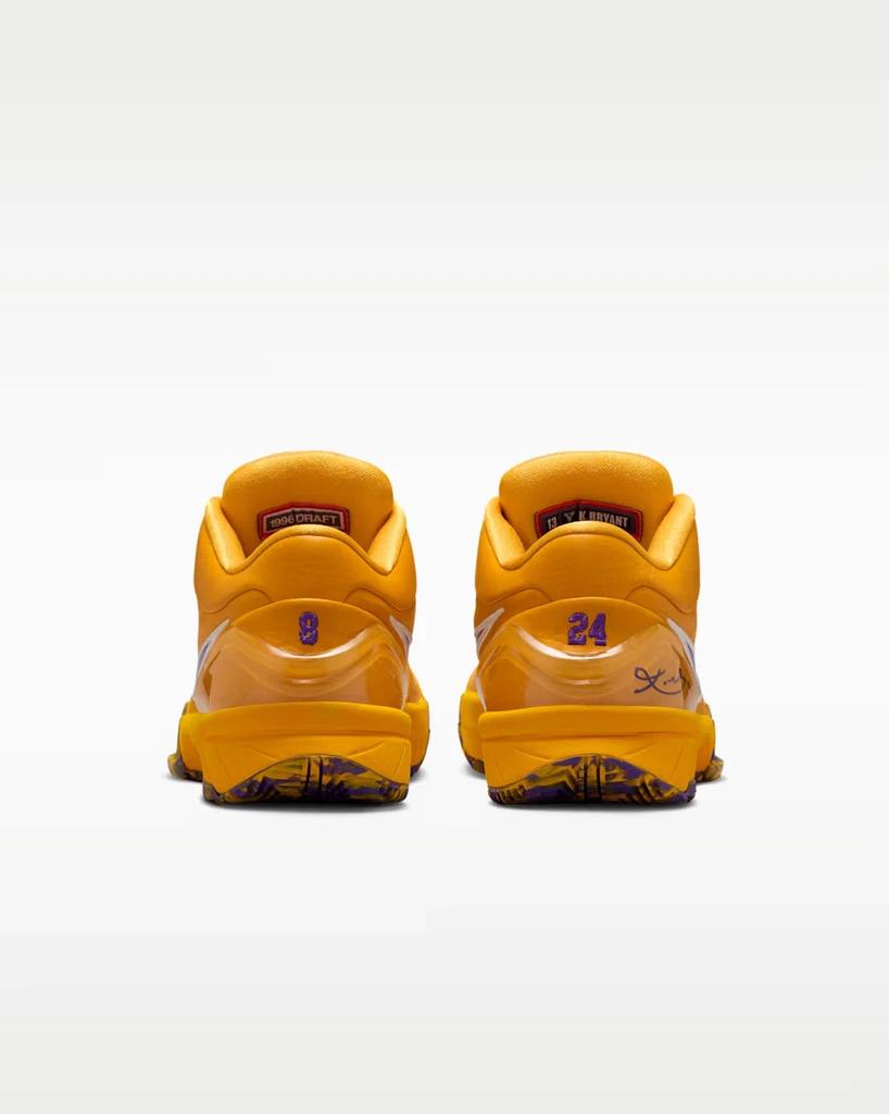 IQ4109-700 Nike GS Kobe 4 Draft Pack "Lakers"