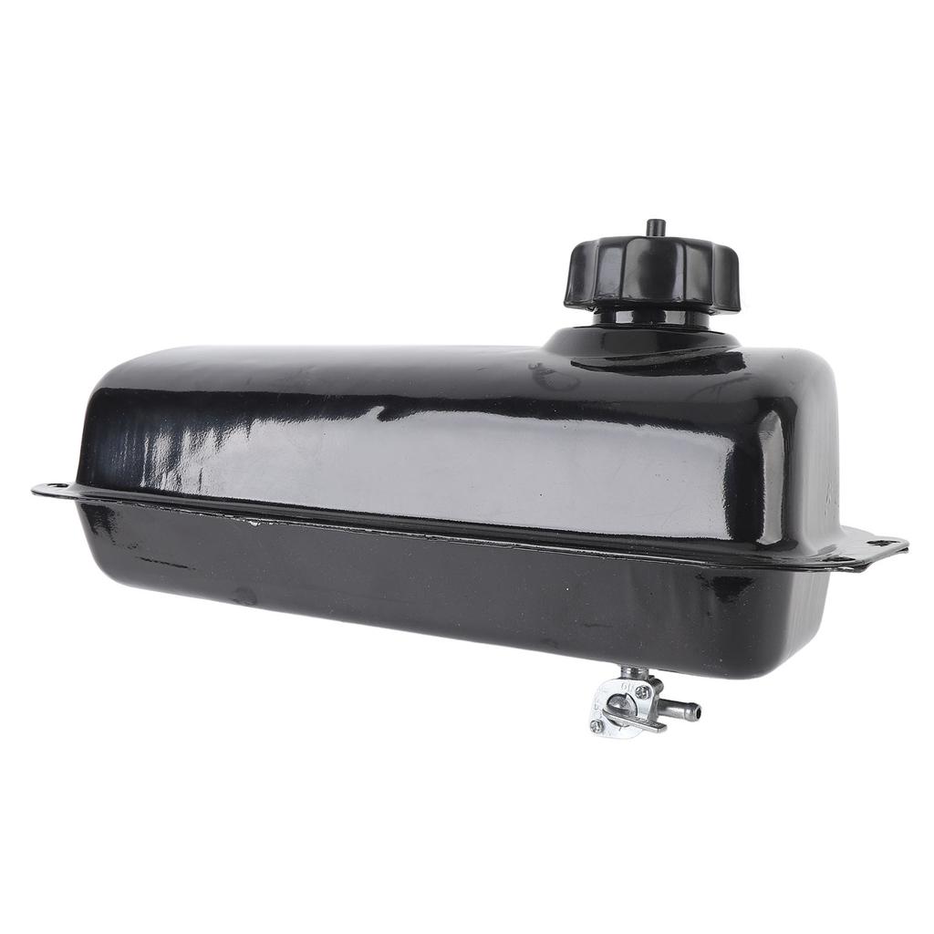 ATV Gas Fuel Tank Leakproof 1.5 Gallons Rugged Iron Metal Fuel Storage Tank with Tank Cap Replacement for GY6 125cc