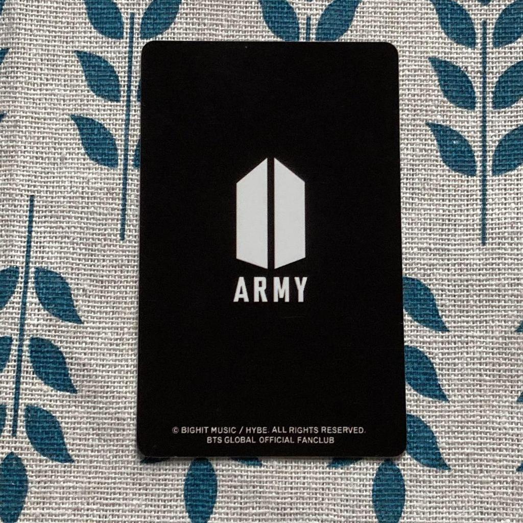 [USED] BTS Solo Album Jin Trading Cards (JPFC Members Only)