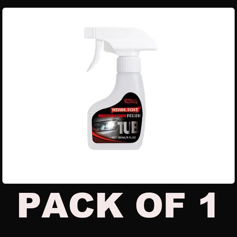 Q19 Car Headlight Restoration Kit Polishes and Waxes for Renovation Reduction of Yellowing Prevention of Oxidation and Demisting