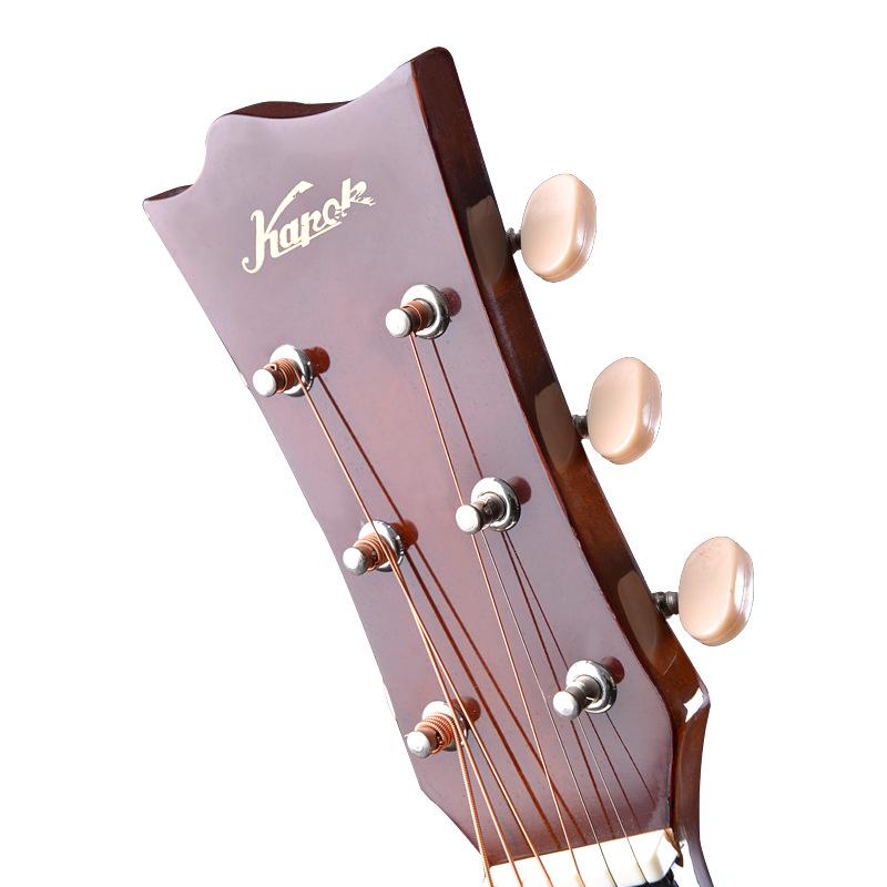 Red Cotton zs-1 38" Beginner Folk Guitar - Wooden Steel String for Boys & Girls